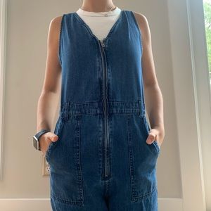 Denim jumpsuit